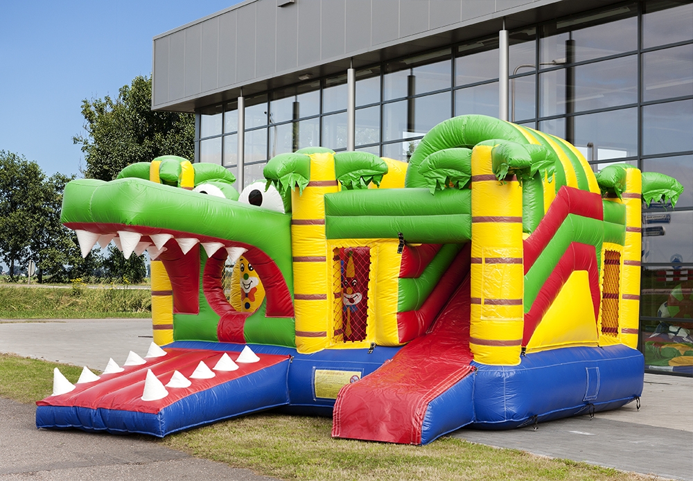 Springkasteel: Krokodil park