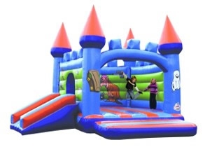 Springkasteel: Castle slide