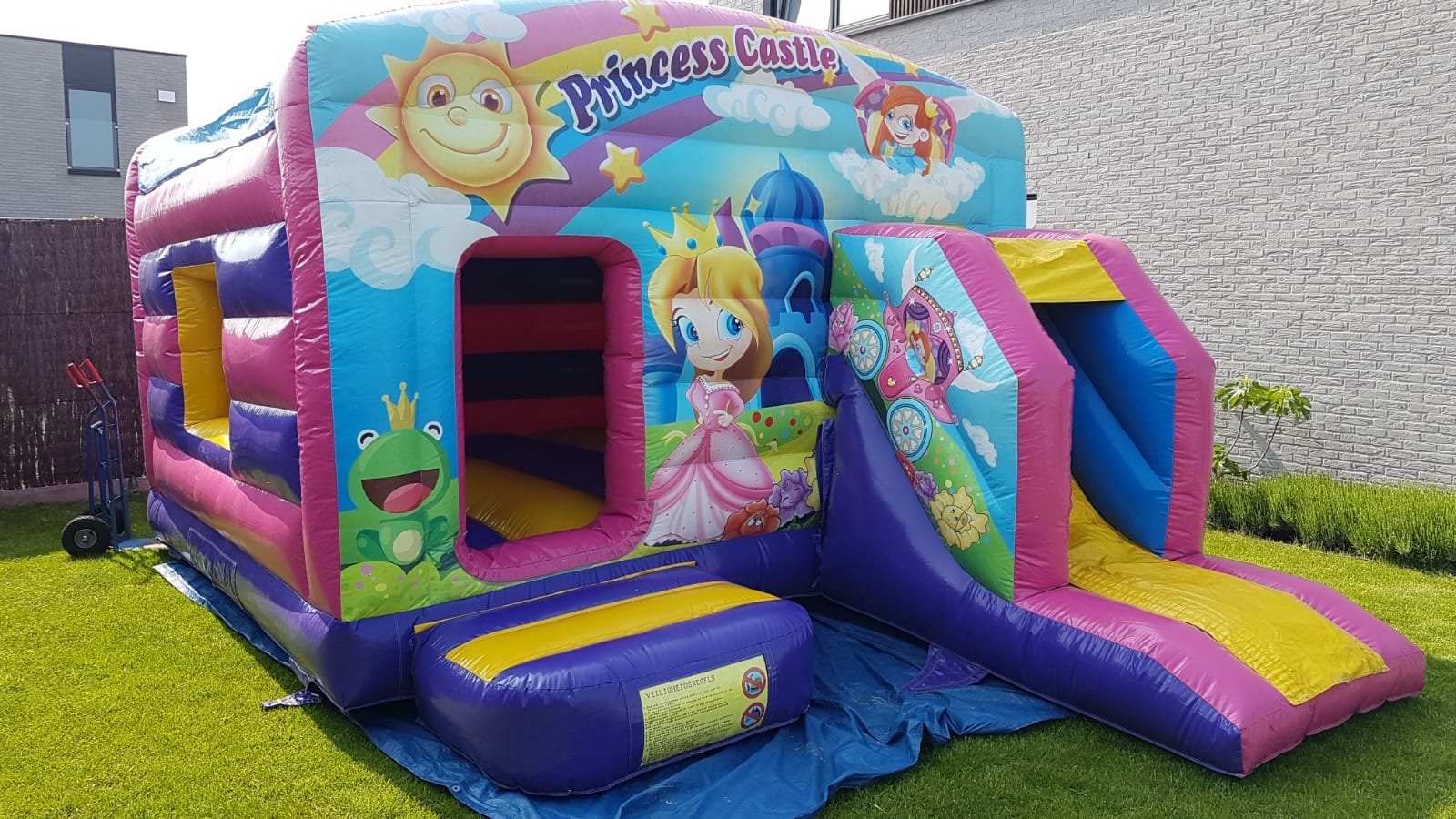 Springkasteel - Jump & slide prinses
